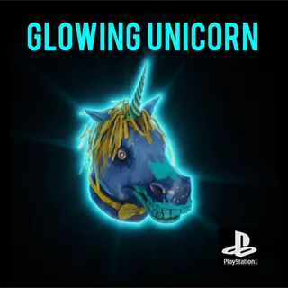 Glowing Unicorn Mask PS4 PS5
