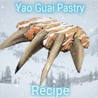 Yao Guai Pastry Recipe PS4 PS5