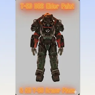 T-60 BOS Elder Paint and Armor 