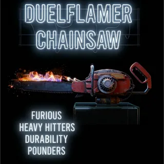 Dual Bar Flamer Chainsaw
