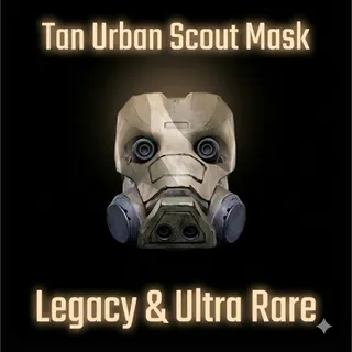 Tan Urban Scout Mask PS4 PS5