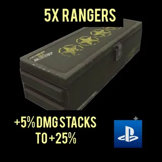 X5 Rangers PS4 PS5 Fallout 76