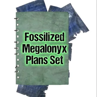 Fossilized Megalonyx Set