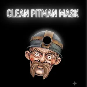 clean pitman mask