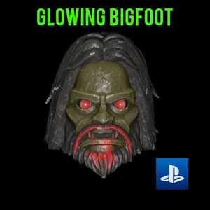 Glowing Bigfoot Mask