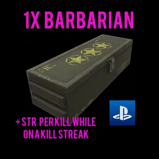 X1 Barbarian PS4 PS5 LEGENDARY MODULE 