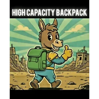 High Capacity Backpack