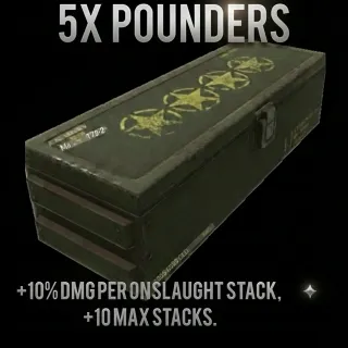 X5 Pounders  mod PS4 PS5