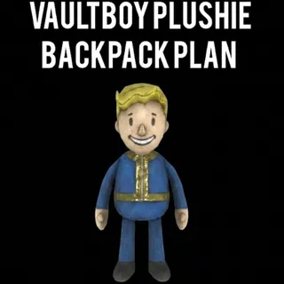 Vault Boy Plushie Backpack PS4 PS5 