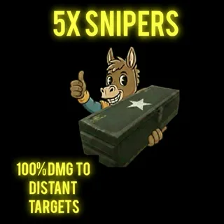 Snipers X5 mod PS4 PS5 