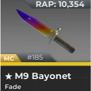 Fade M9 Bayonet  Bloxstrike