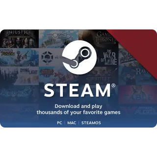 Steam Wallet Code 5500 CRC CR 