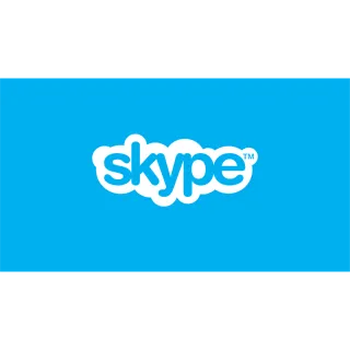 $25.00 USD Skype Gift Card 