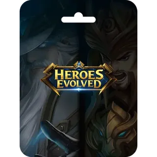 Heroes Evolved Point Card-49.99