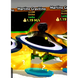 LUCKY MARTINO GRAVITINO  1.19 M/S ( LVL 200 ) | ESCAPE TSUNAMI FOR BRAINROTS