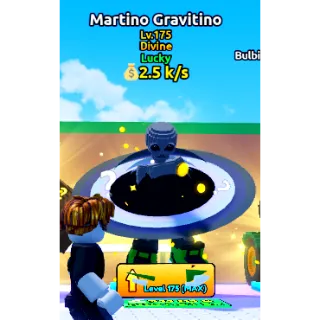 LUCKY MARTINO GRAVITINO 2.5 k/s ( 175 LVL ) - Escape Tsunami For Brainrots!