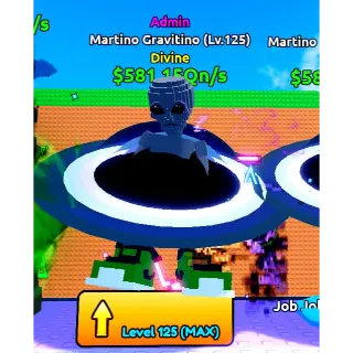 ADMIN MARTINO GRAVITINO ( MAX LVL ) - Escape Tsunami For Brainrots