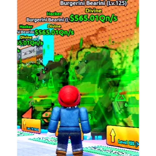 HACKER BURGERINI BEARINI ( MAX LVL ) - Escape Tsunami For Brainrots!