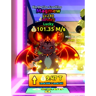LUCKY MAGMEW 101.35 m/s - ESCAPE TSUNAMI FOR BRAINROTS