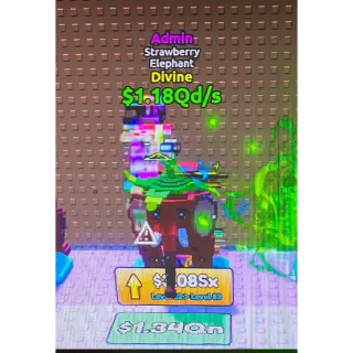 2x STRAWBERRY ELEPHANTS - Escape Tsunami For Brainrots!