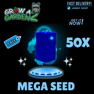 MEGA SEED 50x - GROW A GARDEN 2