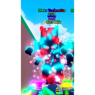 CANDY META TECHNETTA  40.3 m/s ( lvl 239 ) - Escape Tsunami For Brainrots!