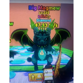 DIAMOND BIG MAGMEW - Escape Tsunami For Brainrots!