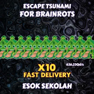 ESOK SEKOLAH - escape tsunami