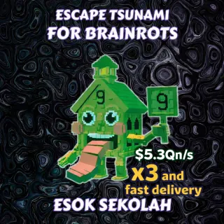 escape tsunami for brainrots!