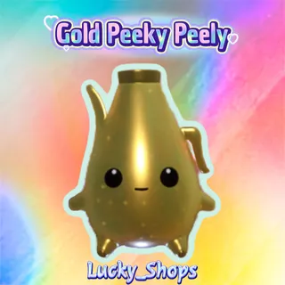 Gold Peeky Peely Sprite