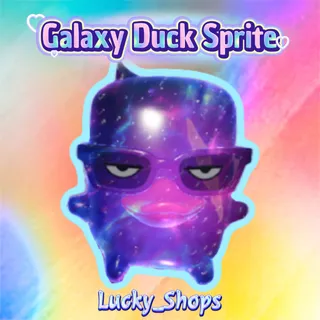 Galaxy Duck Sprite