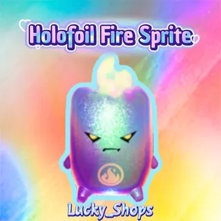 Holofoil Fire Sprite