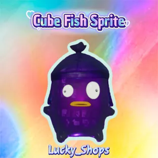 Cube Fish Sprite