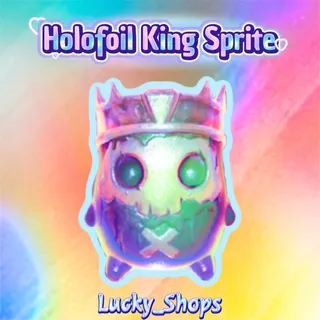 Holofoil King Sprite