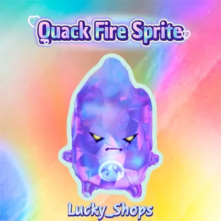 Quack Fire Sprite