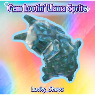 Gem Lootin Llama Sprite