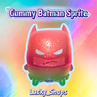 Gummy Batman Sprite