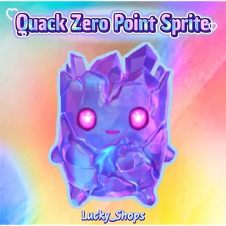 Quack Zero Point Sprite