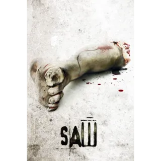 Saw / USA / 4K iTunes or UHD VUDU / Does not port