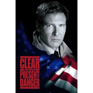 Clear and Present Danger / USA / 4K iTunes or UHD VUDU / Does not port