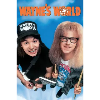 Wayne's World / USA / 4K iTunes or UHD VUDU / Does not port