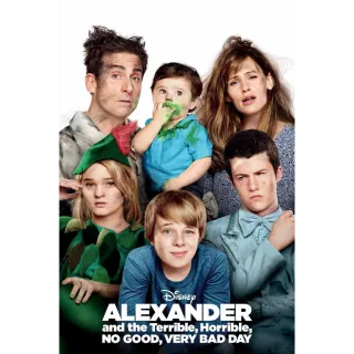 Alexander and the Terrible, Horrible, No Good, Very Bad Day / USA / HD / MA / ports