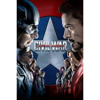 Captain America: Civil War / USA / 4K / iTunes / Ports through MA