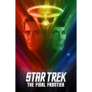 Star Trek V: The Final Frontier / USA / 4K iTunes or UHD VUDU / Does not port