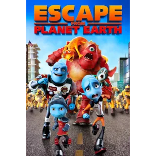 Escape from Planet Earth / USA / HDx VUDU / Does not port