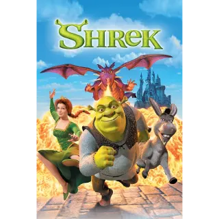 Shrek (4 Movie) Collection / USA / 4K / MA / Single Code / Ports