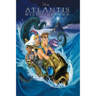 Atlantis: Milo's Return / USA / HD / MA / Ports