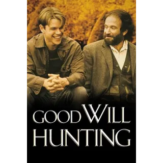 Good Will Hunting / USA / HD iTunes or VUDU / Does not port