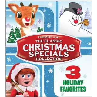 Classic Christmas Specials (3-Movie Bundle) Collection / USA / 4K / MA / Single Code / Ports