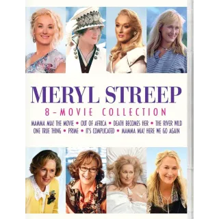 Meryl Streep 8-Movie Collection / USA / 4K & HD / MA / Ports